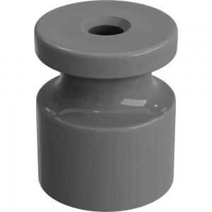 Универсальный пластиковый изолятор МЕЗОНИНЪ, цвет - серый (10шт/уп) GE30025-07-R10