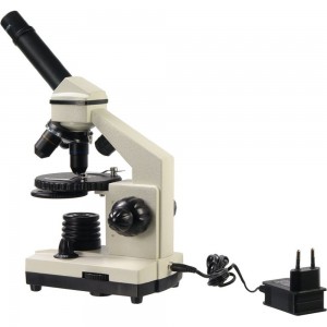 Школьный микроскоп Микромед Эврика 40х-1280х в текстильном кейсе 22831