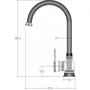 Смеситель MILACIO Vitoria MC.505.SL