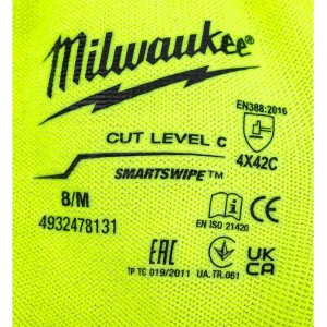 Сигнальные перчатки Milwaukee 4932478131 