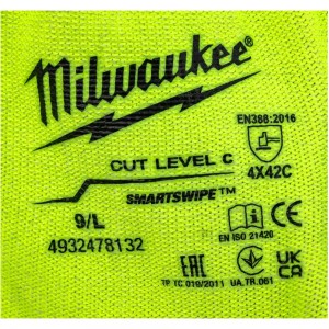 Сигнальные перчатки Milwaukee 4932478132 