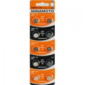 Батарейка часовая Minamoto AG6 LR920, 10 card 55006
