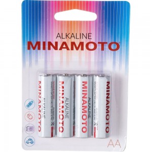 Батарейка Minamoto LR6, 4 card 3020