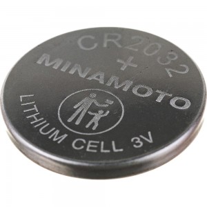 Батарейка Minamoto литий CR2032, 5 card 802