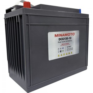 Тяговый моноблок MINAMOTO DCG135-12 (12В, 135Ач) гель 598001