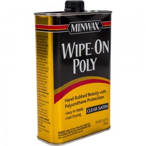 Защитное покрытие Minwax Wipe-On Poly (полуматовый; 473 мл) 4091
