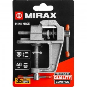 Настольные тиски для точных работ MIRAX, 40 мм 32472-40