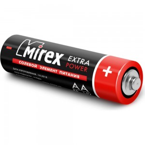 Солевая батарея Mirex R6 / AA 1,5V 4 шт shrink 23702-ER6-S4
