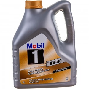 Моторное масло MOBIL 1 FS 0W-40, 4 л 153677