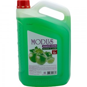 Жидкое мыло MODUS 5л, Яблоко илайм, 106347 605712