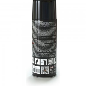 Аэрозольная грунт-эмаль Monarca по ржавчине RAL9005 Черный Матовый 89505