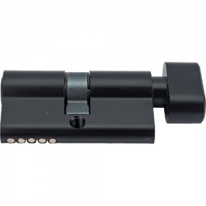 Ключевой цилиндр с заверткой MORELLI 60мм, цвет-черный 60CK BL 9012520