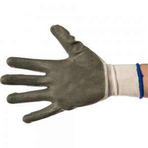 Нейлоновые перчатки с нитриловым покрытием MOS 10