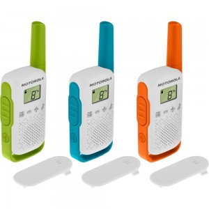 Комплект из трех радиостанций Motorola T42 TRIPLE TALKABOUT, B4P00811MDKMAW