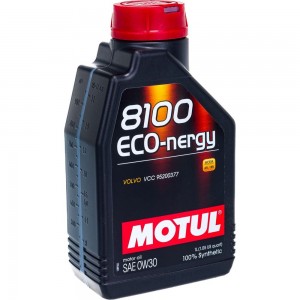 Синтетическое масло 8100 ECO-nergy 0W30 1л MOTUL 102793