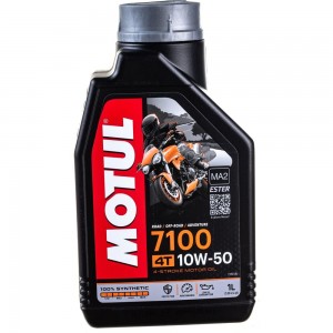 Моторное масло 7100 4T SAE 10W50 1 л MOTUL 104097