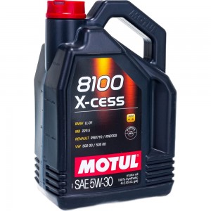Синтетическое масло 8100 X-cess 5W30 4л MOTUL 108945