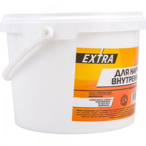 Водоэмульсионная краска Movatex EXTRA для наружных и внутренних работ, 3 кг Т11864