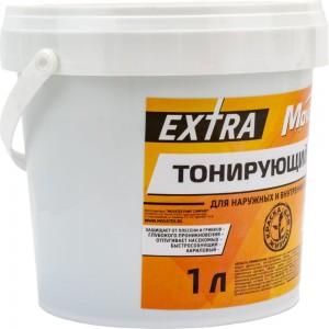 Тонирующий лак Movatex EXTRA сосна, для наружных и внутренних работ, 1 кг Н00050