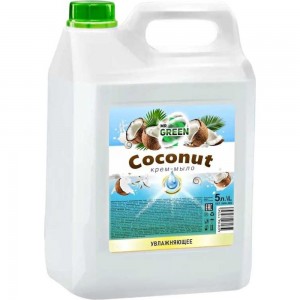 Увлажняющее крем-мыло MR.GREEN Coconut 5 л ПНД 72343
