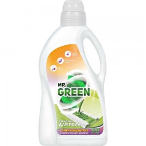 Средство для мытья полов MR.GREEN Bio system, 2 л ПНД 70325