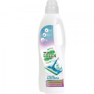 Средство для мытья полов MR.GREEN Bio system усиленная формула, 1 л ПНД 70264