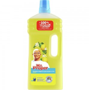 Средство для мытья пола и стен MR. PROPER лимон 602433