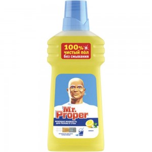 Средство для мытья пола и стен MR. PROPER лимон 600326