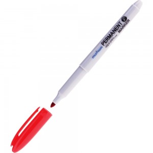Перманентный маркер Munhwa красный, пулевидный, 1,5мм FPM-03