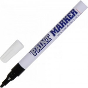 Маркер-краска MunHwa PAINT MARKER SLIM, черная 2 мм SPM01 12/576/28800 Б0048235