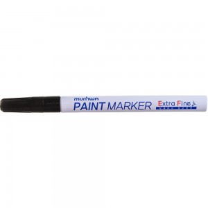 Маркер-краска MunHwa PAINT MARKER EXTRA FINE, черная 1 мм EFPM01 12/576/34560 Б0048237