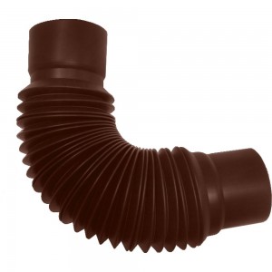 Универсальный гибкий отвод Murol 80 мм, коричневый 14060