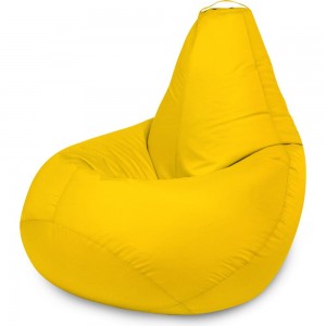 Кресло-мешок Mypuff Груша желтый, размер стандарт, оксфорд b_113