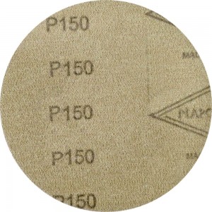Круг шлифовальный на липучке PAPER GOLD (5 шт; 125 мм; без отверстий; P150) NAPOLEON npg5-125-0-150