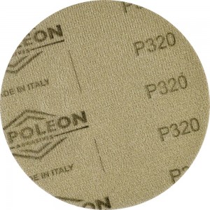 Круг шлифовальный на липучке PAPER GOLD (5 шт; 150 мм; без отверстий; P320) NAPOLEON npg5-150-0-320