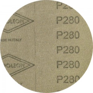 Круг шлифовальный на липучке PAPER GOLD (5 шт; 125 мм; без отверстий; P280) NAPOLEON npg5-125-0-280
