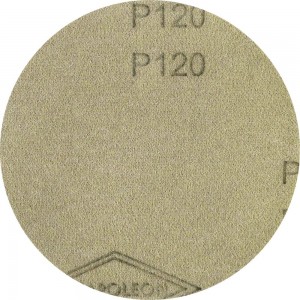 Круг шлифовальный на липучке PAPER GOLD (5 шт; 150 мм; без отверстий; P120) NAPOLEON npg5-150-0-120