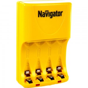 Зарядное устройство Navigator NCH-415, 4 AAA/AA, NiMH/NiCd, 9-15ч. инд. 94471