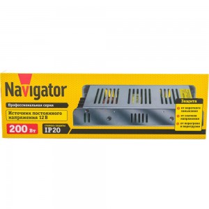 Драйвер Navigator 71 468 ND-P200-IP20-12V 71468