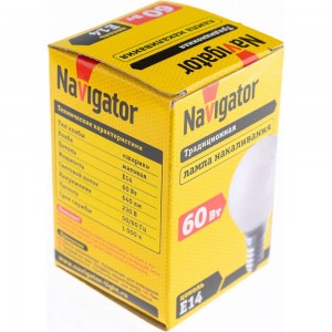 Лампа Navigator NI-C-60-230-E14-FR 94317