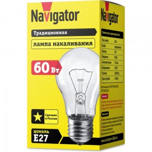 Лампа Navigator NI-A-40-230-E27-CL 94325