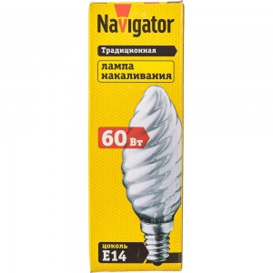 Лампа Navigator 94 331 NI-TC-60-230-E14-FR 94331