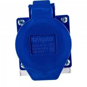 Розетка Navigator 14 297 NCA-SR123-32-220 стационарная наружная 32А 2P+PE IP44 14297
