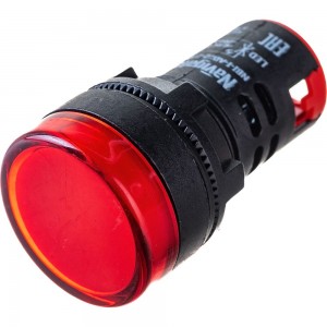 Индикаторная лампа Navigator NBI-I-AD22-230-R красная, d22мм, 230В AC/DC 82801