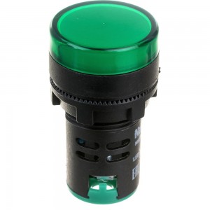 Индикаторная лампа Navigator NBI-I-AD22-24-G зеленая, d22мм, 24В AC/DC 82807