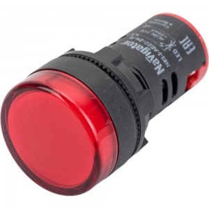 Индикаторная лампа Navigator NBI-I-AD22-24-R красная, d22мм, 24В AC/DC 82805