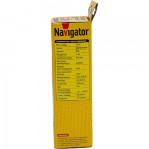 Лампа Navigator NLL-F-FC35-7-230-4K-E14 80537