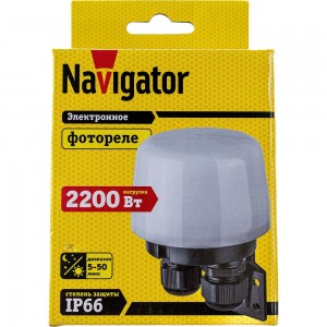 Датчик Navigator NS-PC04-WH Фотореле 80451