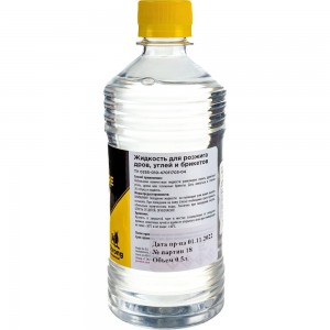 Жидкость для розжига НЕФТЕХИМИК STRONG LIQUID FIRE, 0.5 л, STRLF500