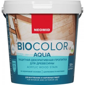 Пропитка NEOMID BIO COLOR aqua венге 0.9л Н-AQUA-0,9/венг